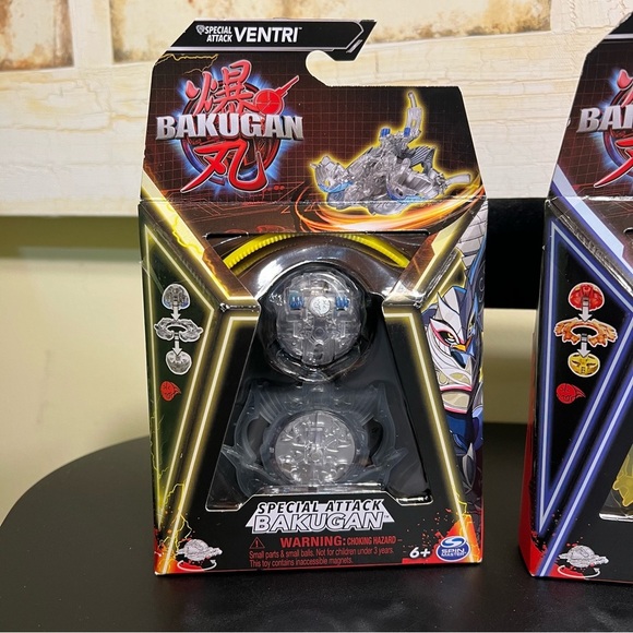 Bakugan Special Attack Bundle โ 3 Pack (Ventri, Dragonoid, Hammerhead) NIP - Picture 2 of 7